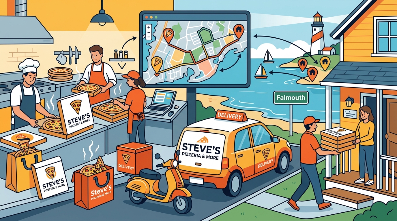 Best Restaurant Delivery in Falmouth: Steve's Pizzeria Guide