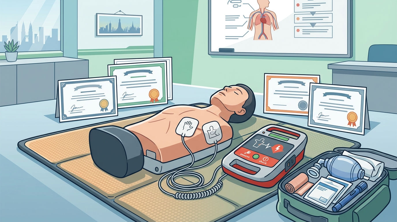 Best CPR First Aid Training Certified in Bangkok Thailand