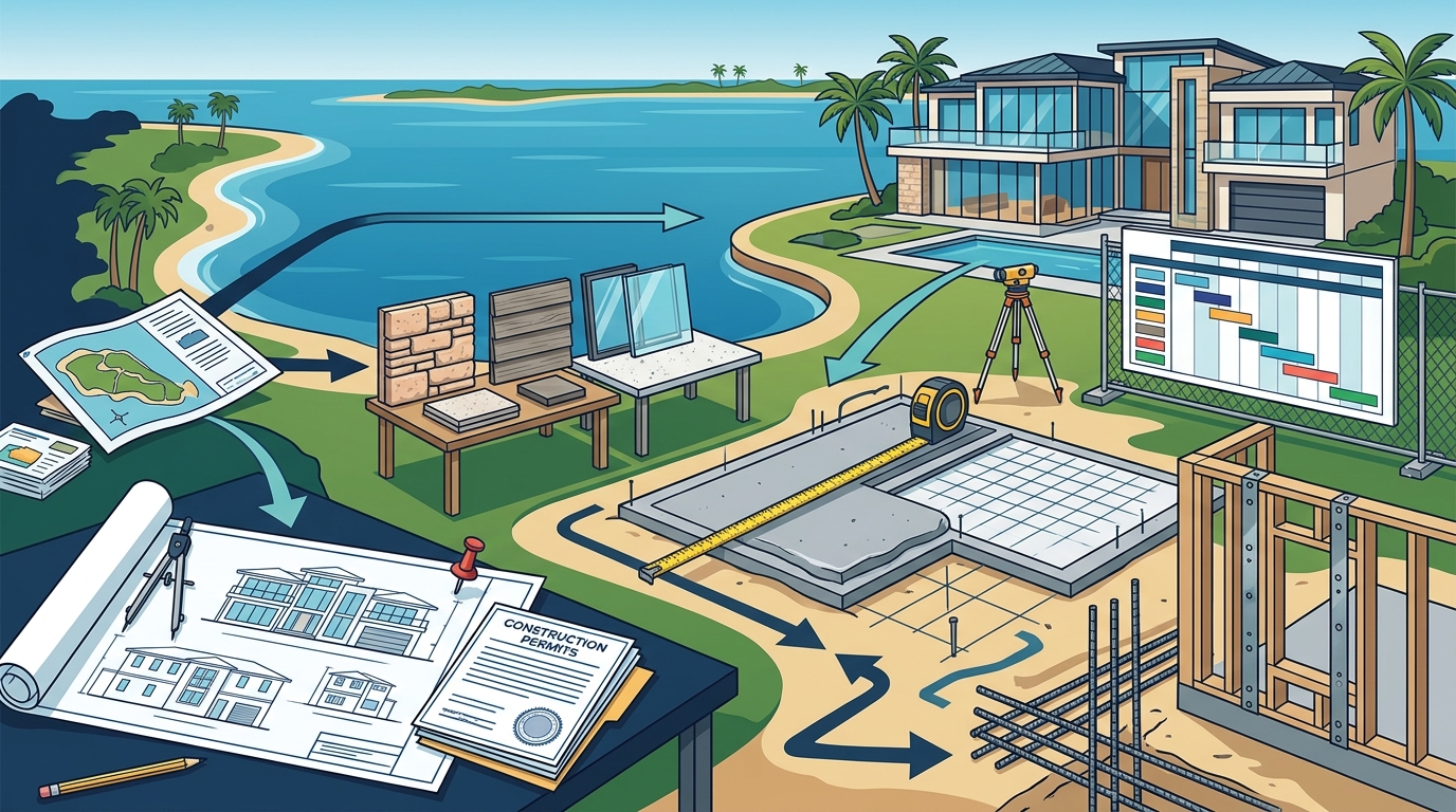 Starting a Custom Home in Sarasota: The Complete Step-by-Step
