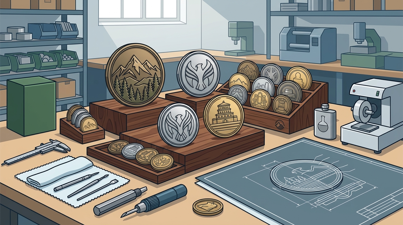 Who Manufactures Custom Medallions and Commemorative Coins?