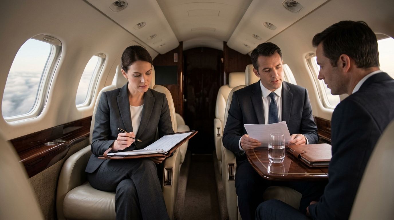 Private Jet Advantages for Legal Teams: Speed & Privacy