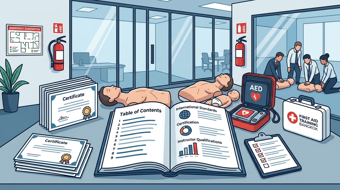 Choosing CPR First Aid Training in Bangkok for Your Company
