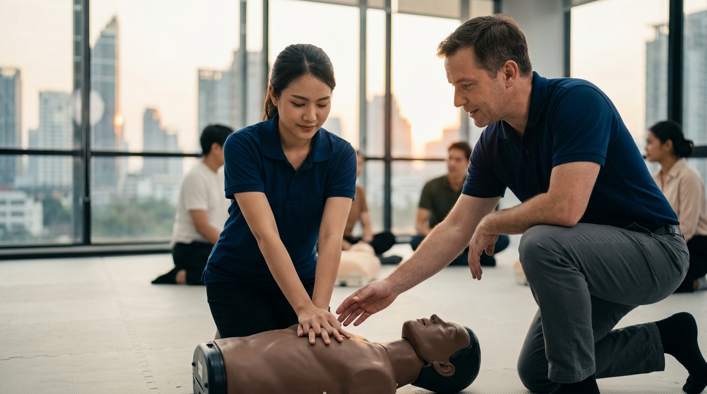 First Aid Training in Bangkok: CPR, AED & Safety Courses