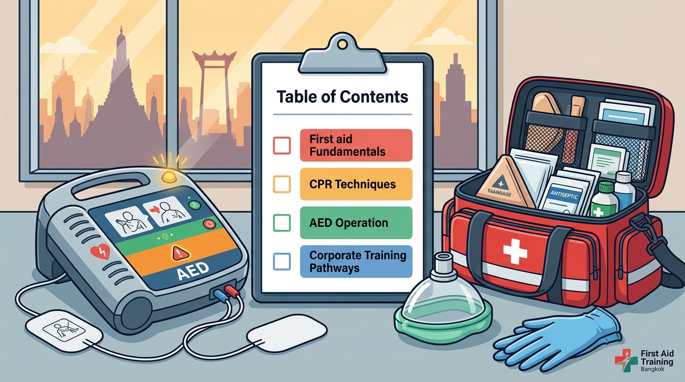 First Aid Training in Bangkok: CPR, AED & Safety Courses