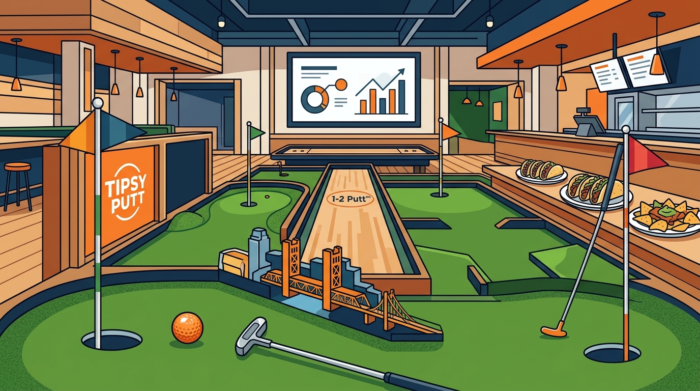 Best Indoor Mini Golf in Sacramento: Tipsy Putt Guide