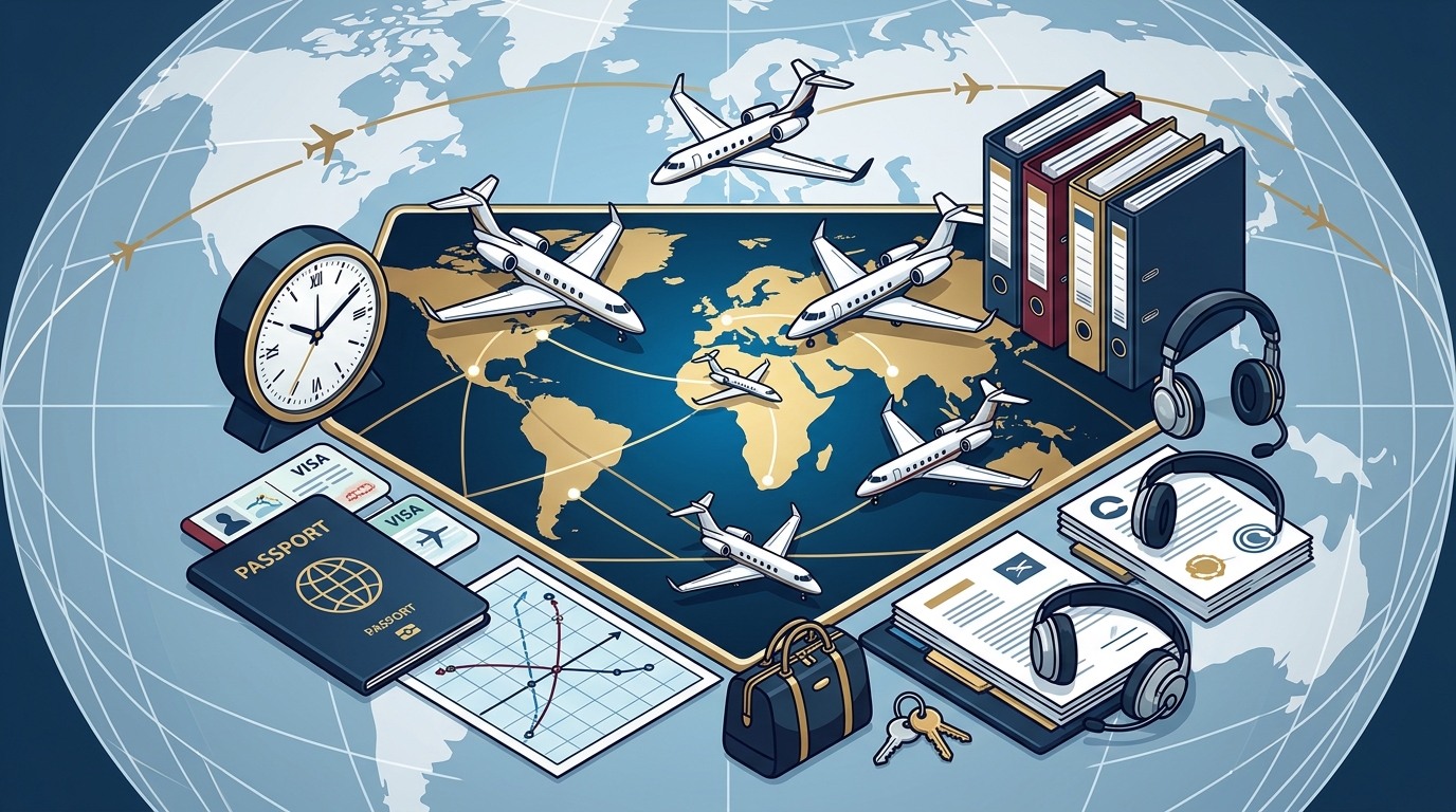 Private Jet Brokers for International Flights on Short Notice
