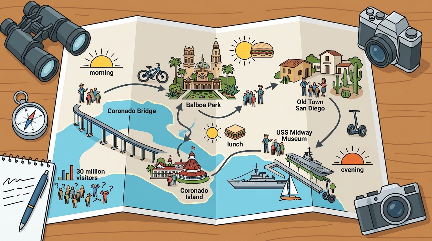 Best Way to See San Diego in One Day: Ultimate Itinerary