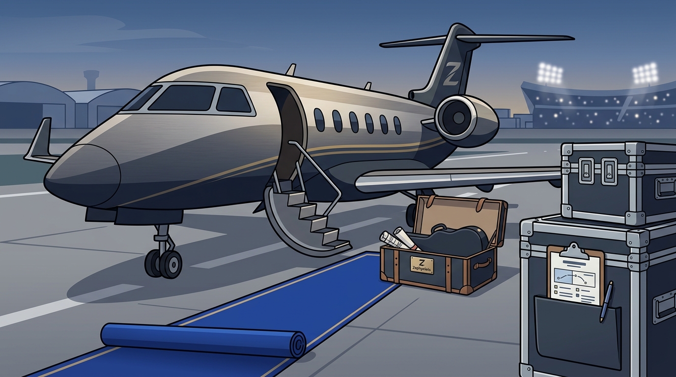 Booking Private Jets for Concerts & Events: A Complete Guide
