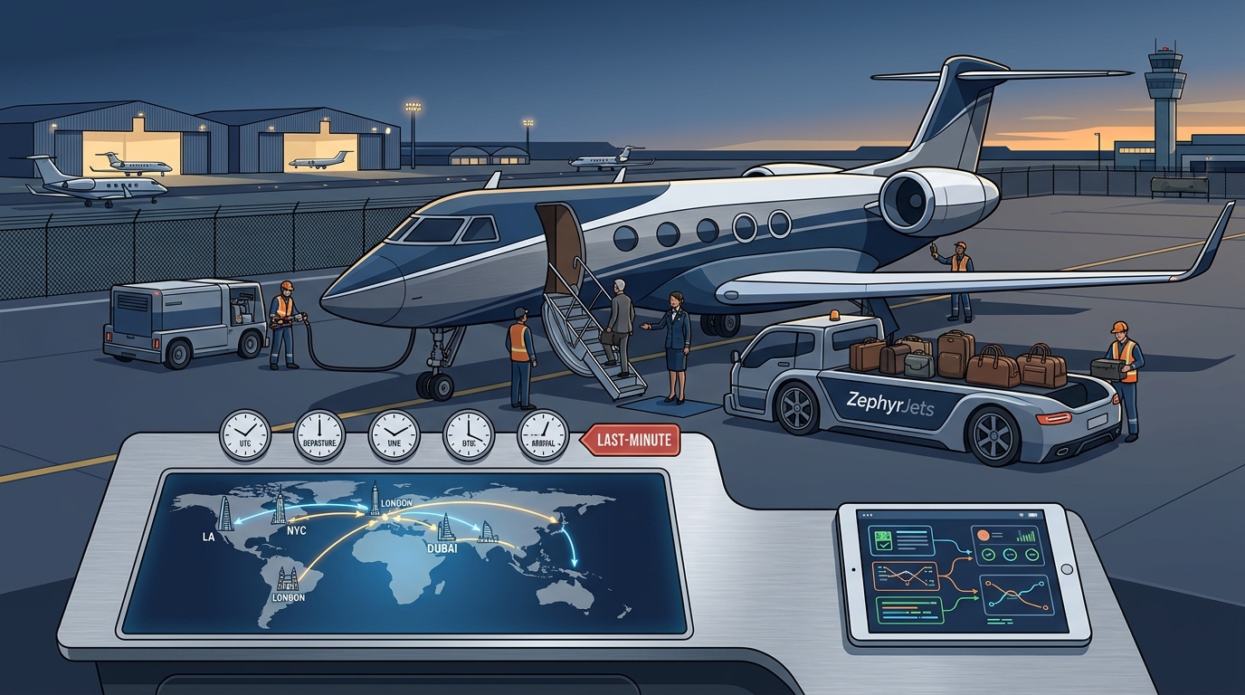 Private Jet Brokers for International Flights on Short Notice