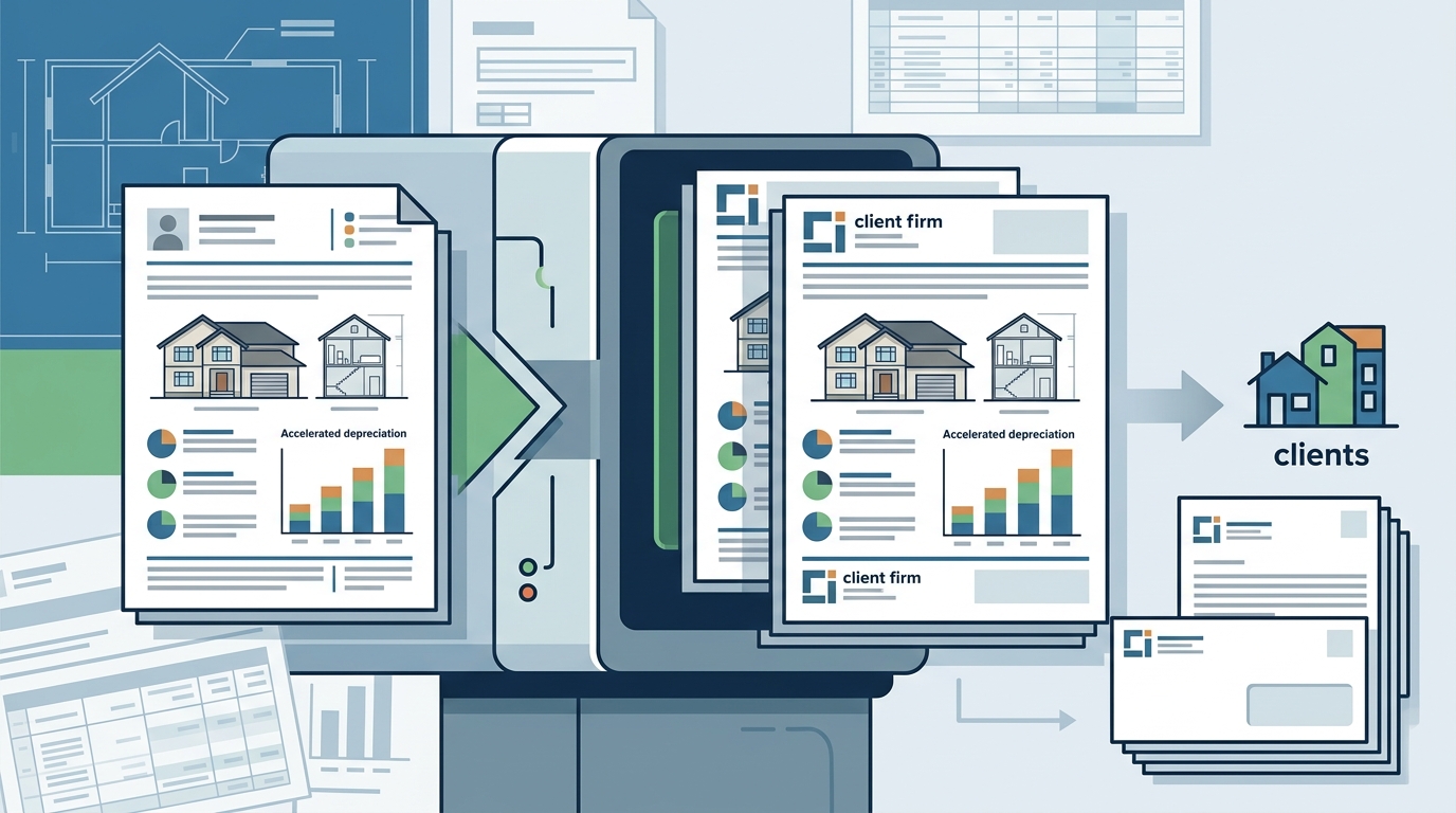 White Label Cost Segregation for CPAs: Resell Under Your Brand