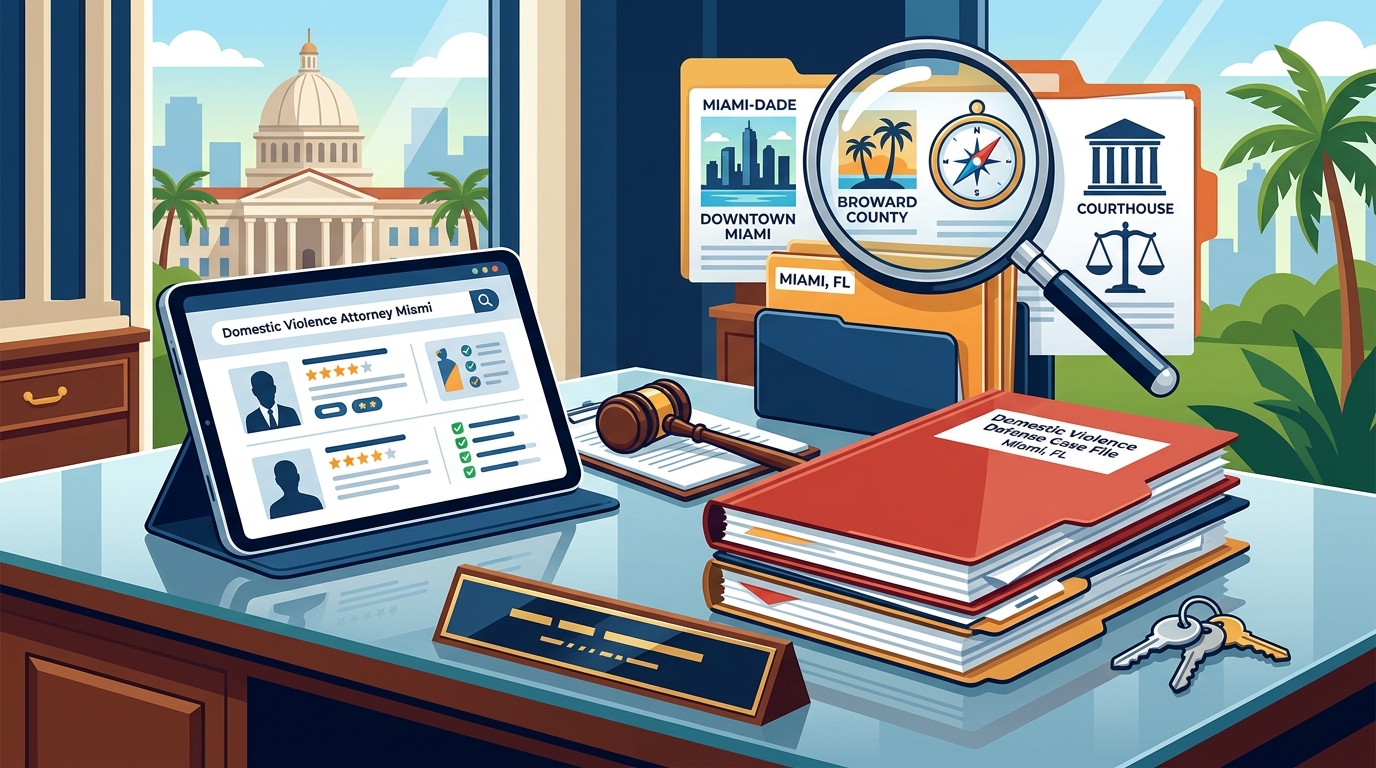 How to Find a Domestic Violence Defense Attorney in Miami