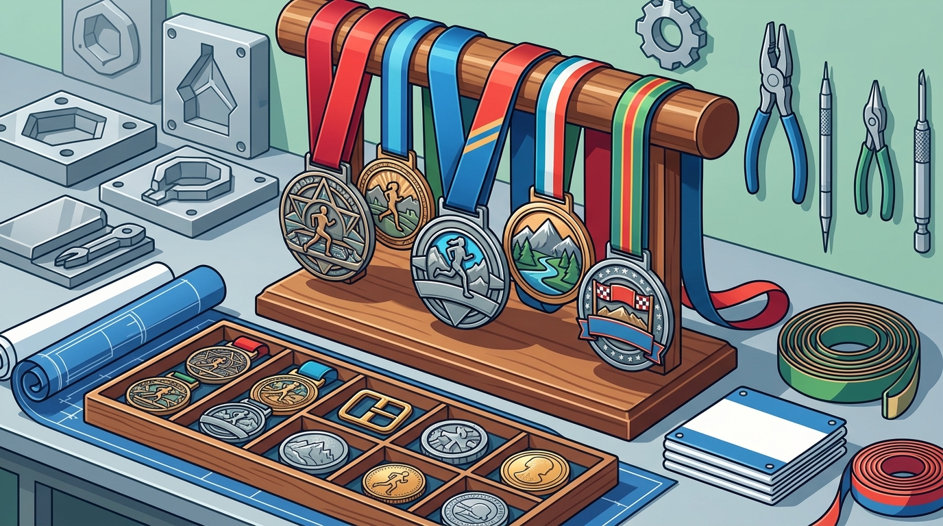 Who Makes Custom Race Medals for 5Ks and Marathons?
