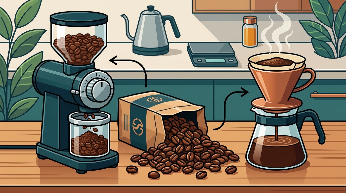 Benefits of Whole Bean Coffee: Freshness, Flavor & Health
