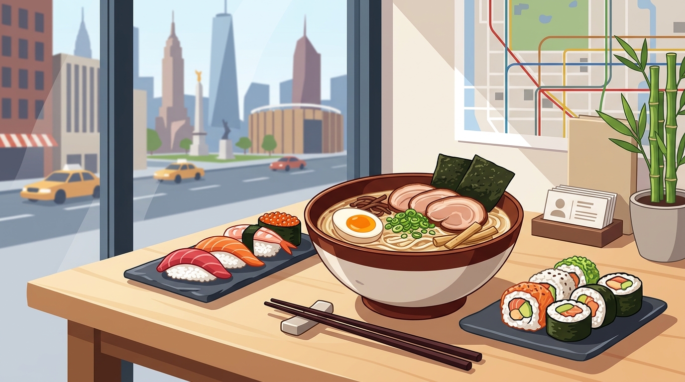 Authentic Japanese Ramen & Sushi in Midtown Manhattan