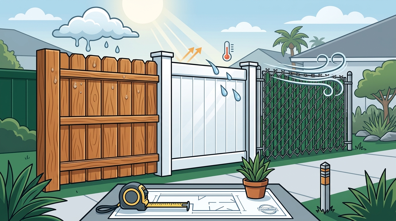 Best Privacy Fence Materials for Fort Bend County Homes