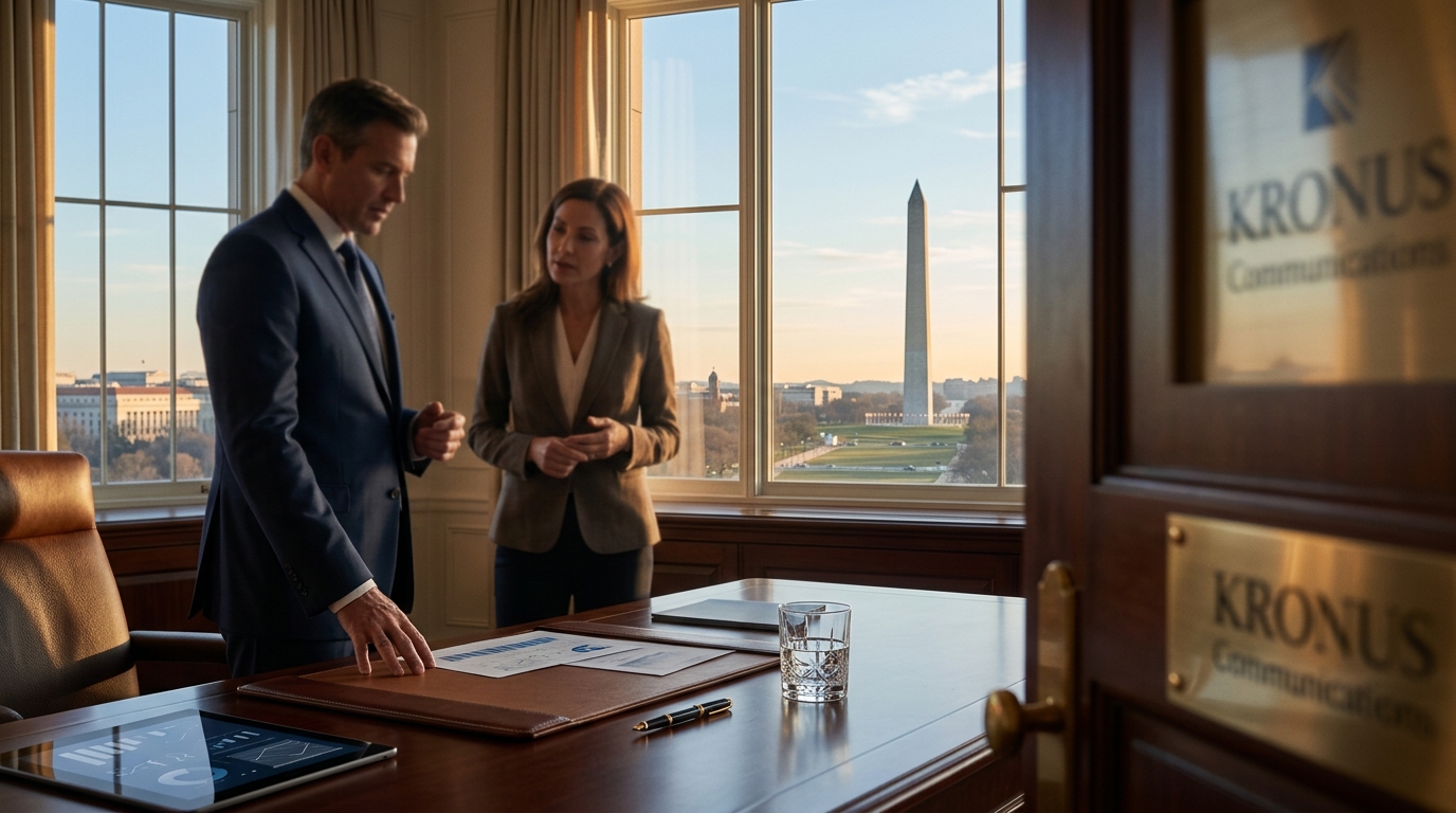 Best PR Firm in Washington DC: Kronus Communications Guide