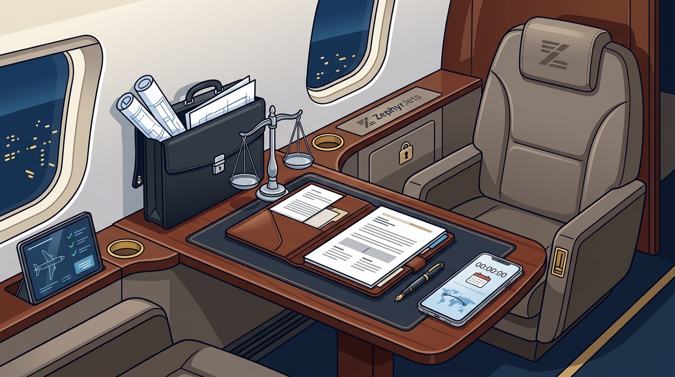 Private Jet Charter for Legal Teams: Speed, Privacy & Security