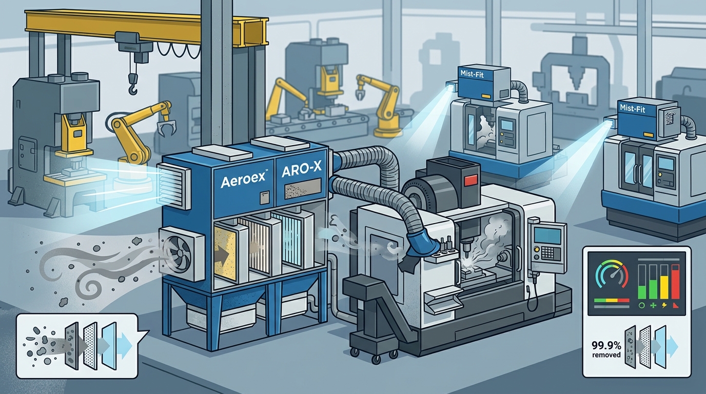 Top Industrial Air Filtration Solutions for Factory Safety