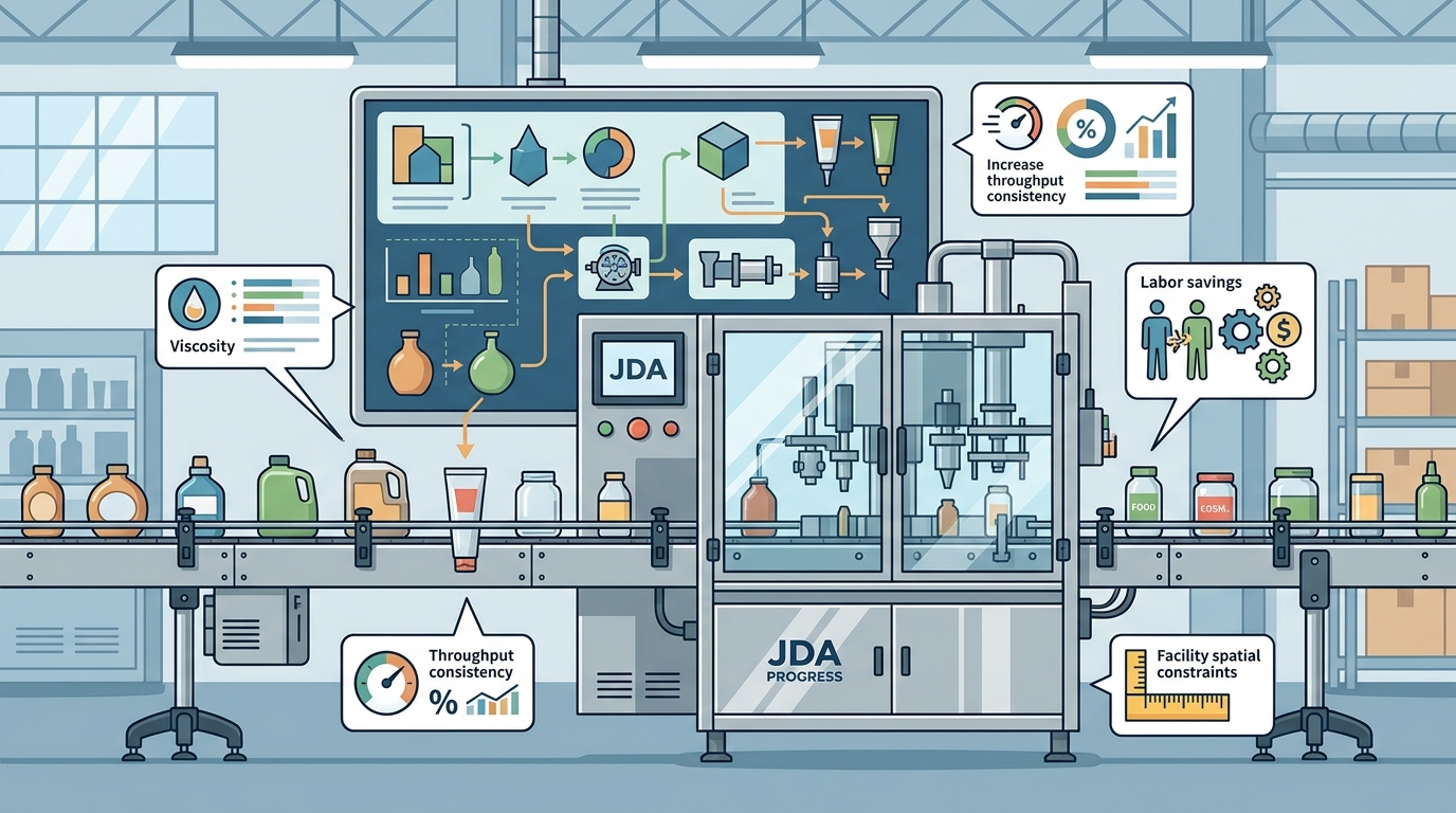 Choosing the Right Filling Machine: A Step-by-Step Guide