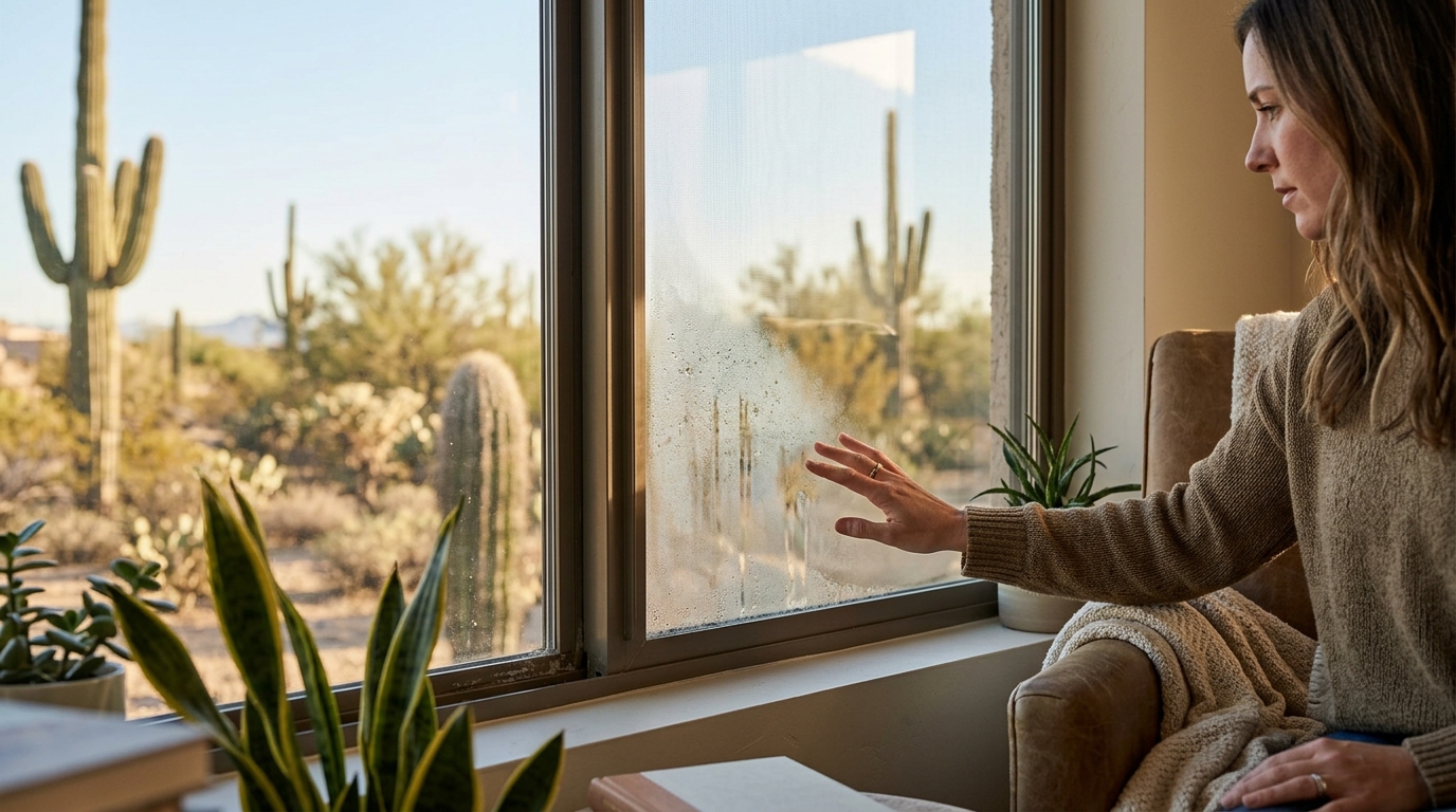 Signs of a Failing Residential Window Seal in Tucson