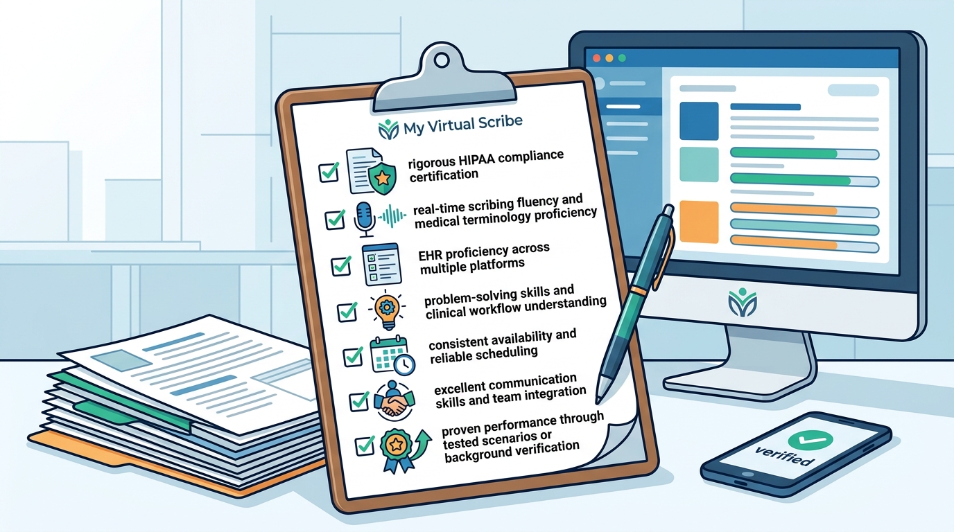 Hiring a Virtual Medical Scribe: 7 Critical Vetting Criteria