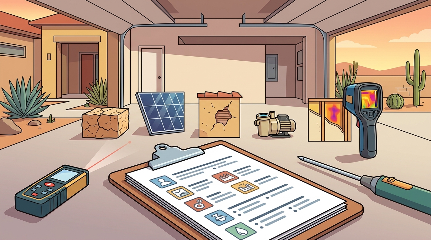 Las Vegas Home Inspection Checklist: Avoid Costly Repairs