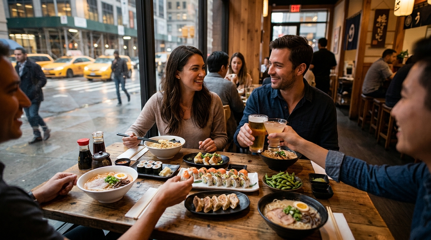 Best Happy Hour in Midtown Manhattan: Zen Ramen & Sushi Guide