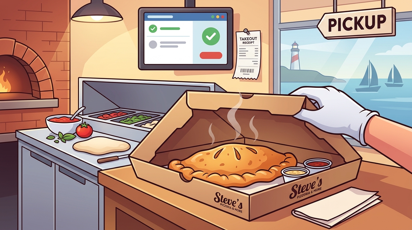 Calzones for Pickup in Falmouth MA: Steve's Guide