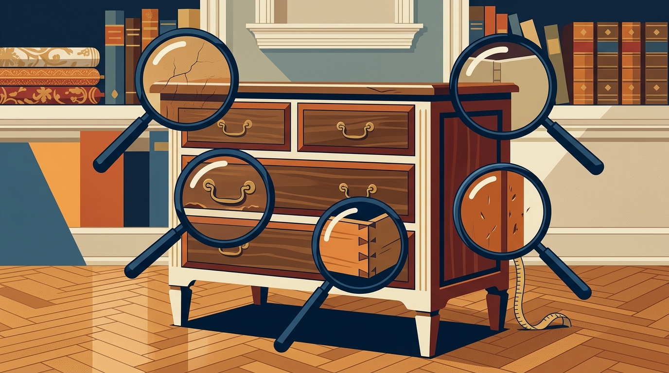 How to Evaluate Antique Furniture Condition: Expert Guide