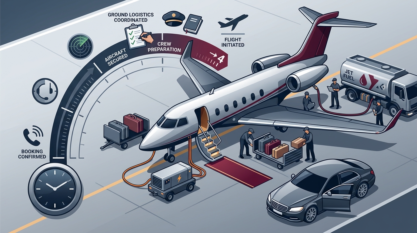 Rapid-Response Private Jet Charter: 4-Hour Turnaround Guide