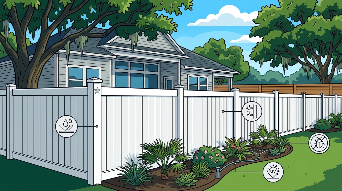 Benefits of Vinyl Fencing for Residential Properties in Brazoria