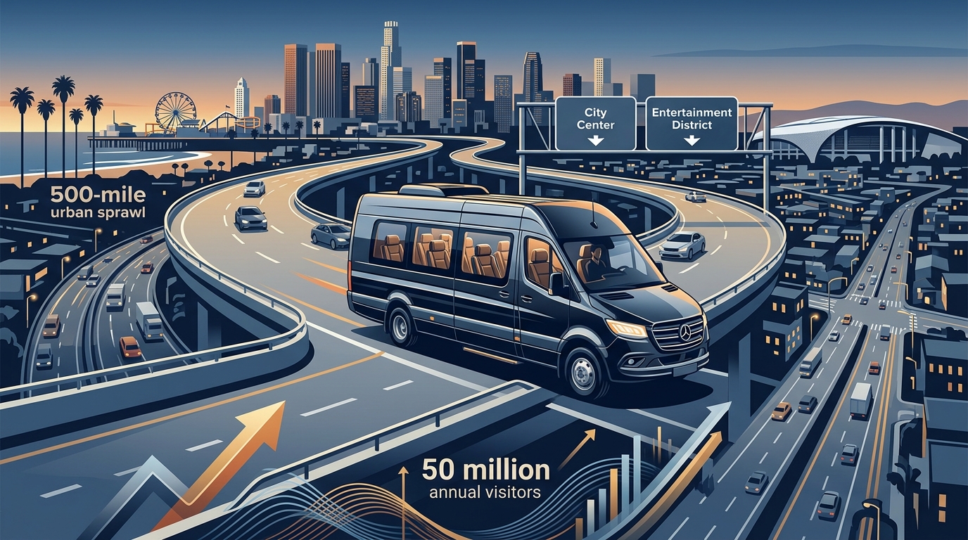 Luxury Minibus City Tours in Los Angeles: Top Providers & Fleet