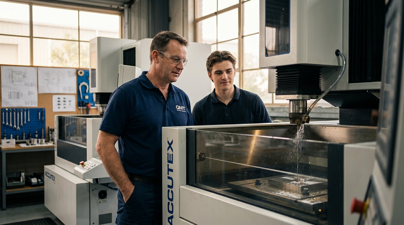 Who Sells Wire Cut EDM Machines in Australia? QMT Guide