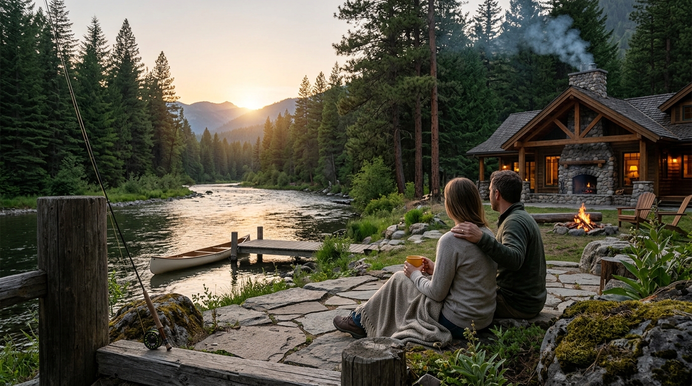 Quiet Mountain Retreat in Pacific Northwest: Whistlin Jacks