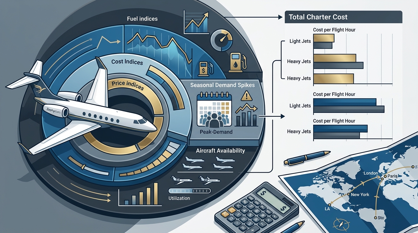 Private Jet Charter Costs for Business Trips: 2026 Pricing Guide