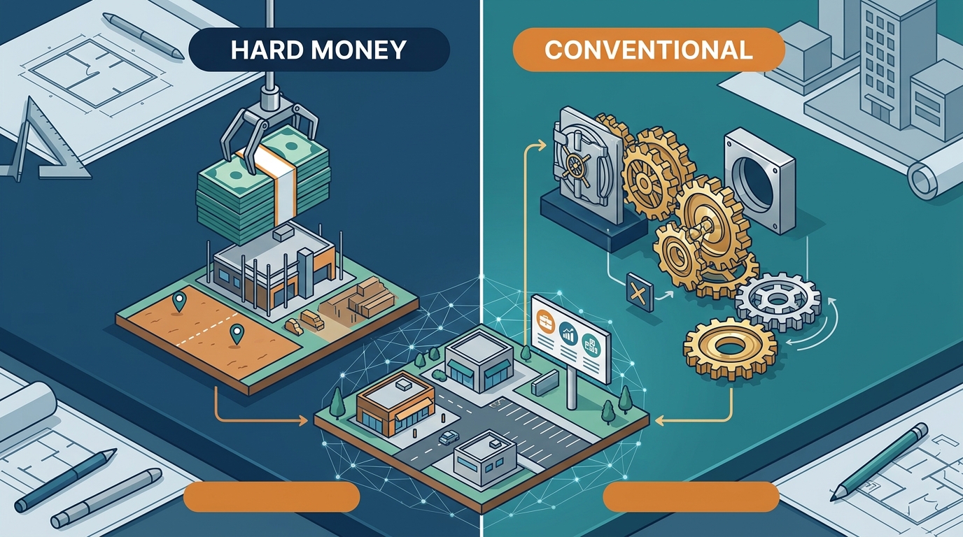 Commercial & Vacant Land Financing: Hard Money vs. Conventional