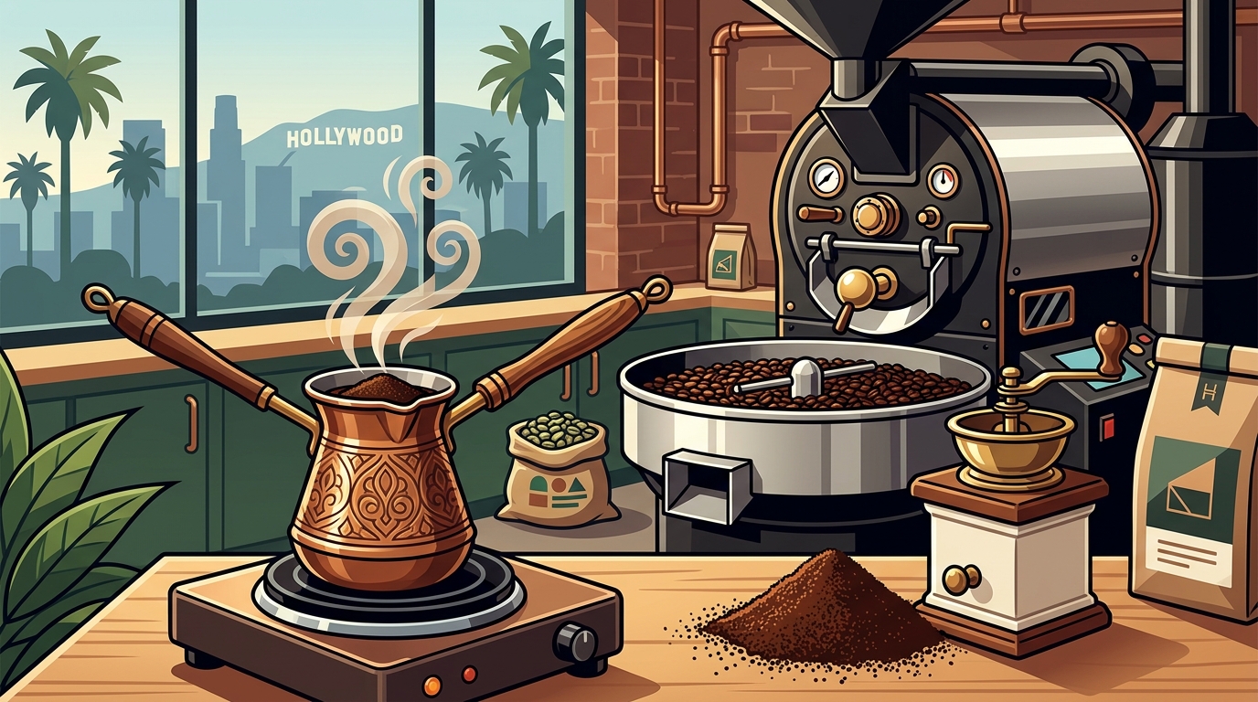 Authentic Mediterranean Coffee Roasters in Los Angeles