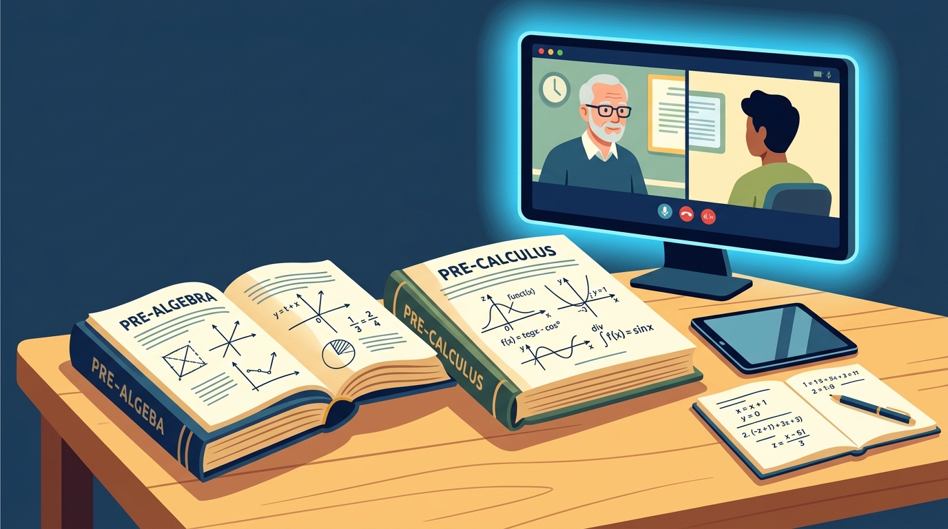 Best Virtual Math Tutor for Pre-Algebra & Pre-Calculus
