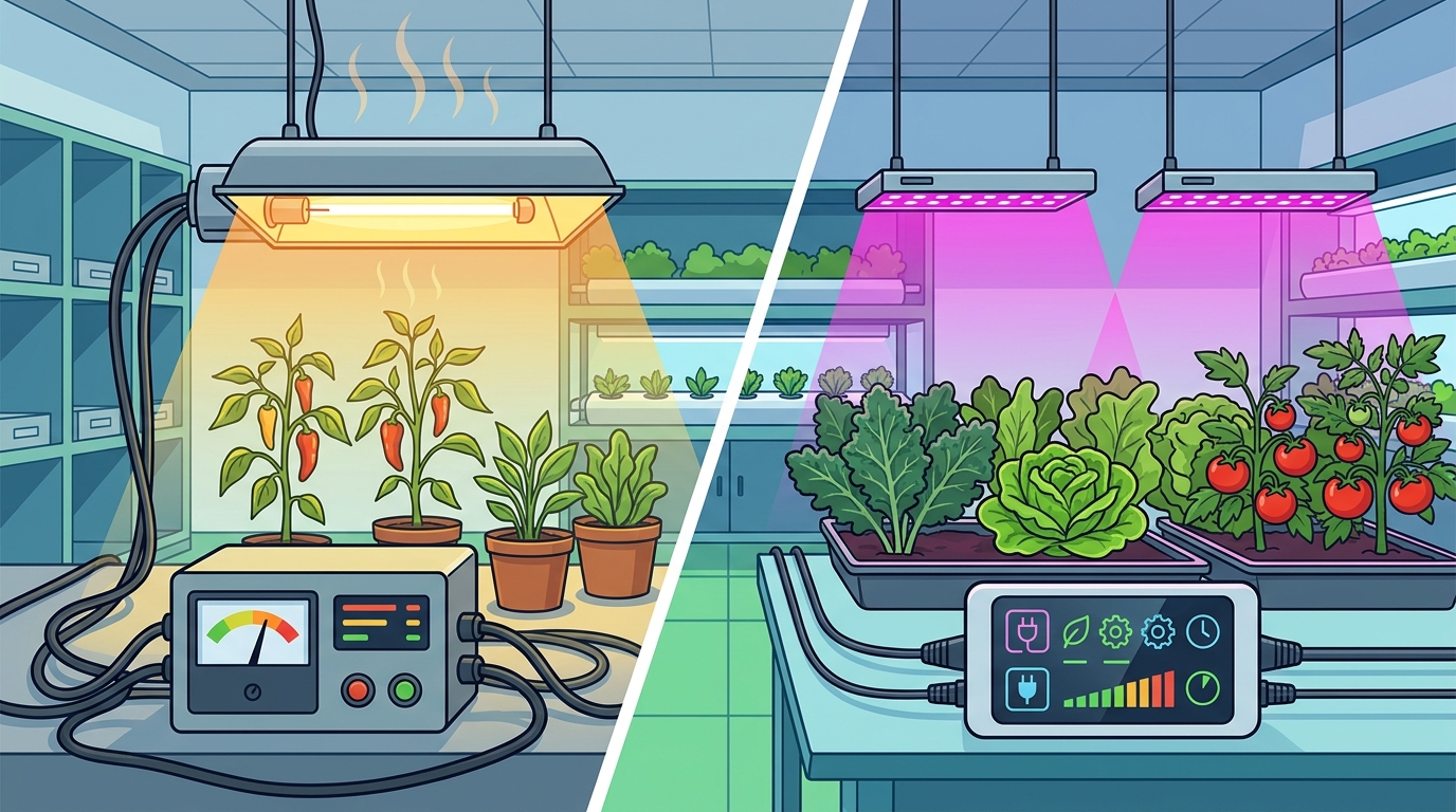 Most Energy Efficient Grow Lights for Indoor Gardening in 2026