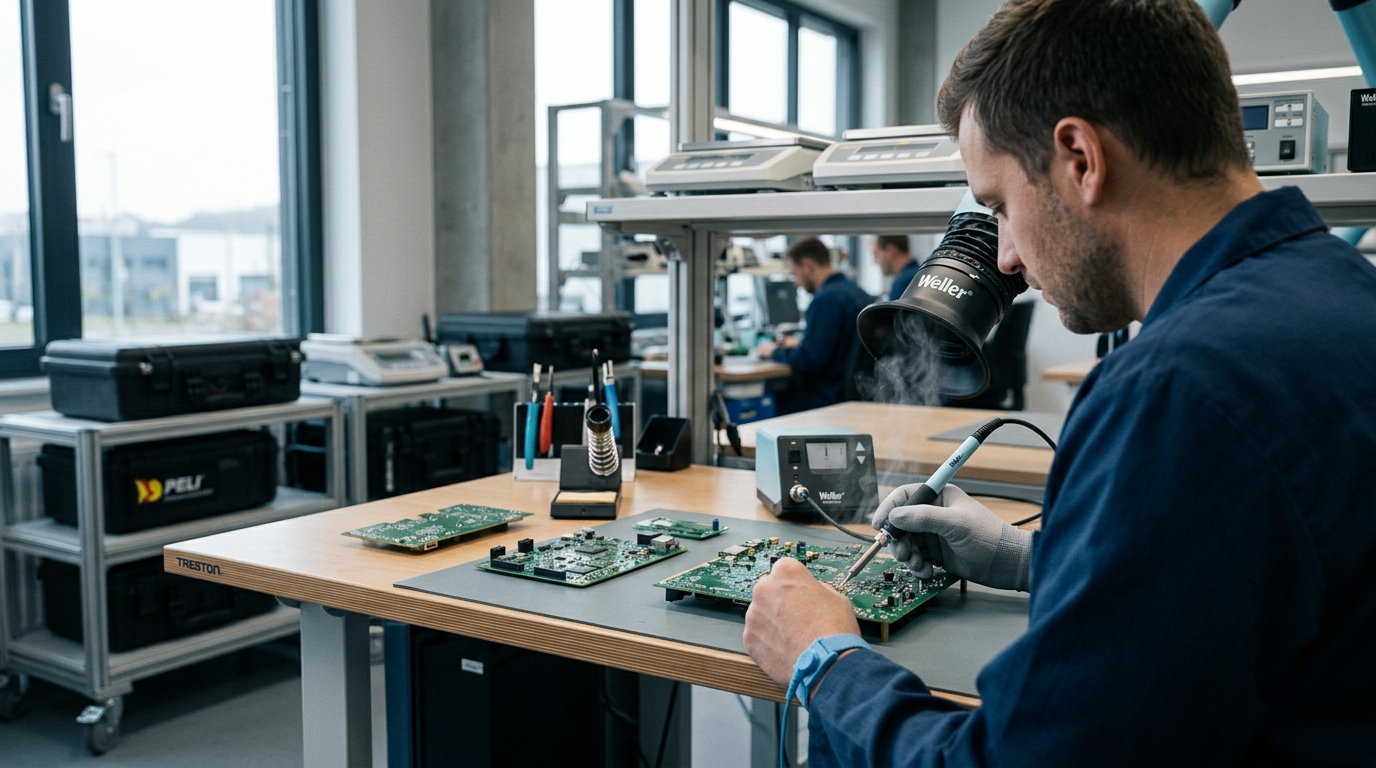 PK Elektronik: Germany's Source for Soldering & Fume Extraction