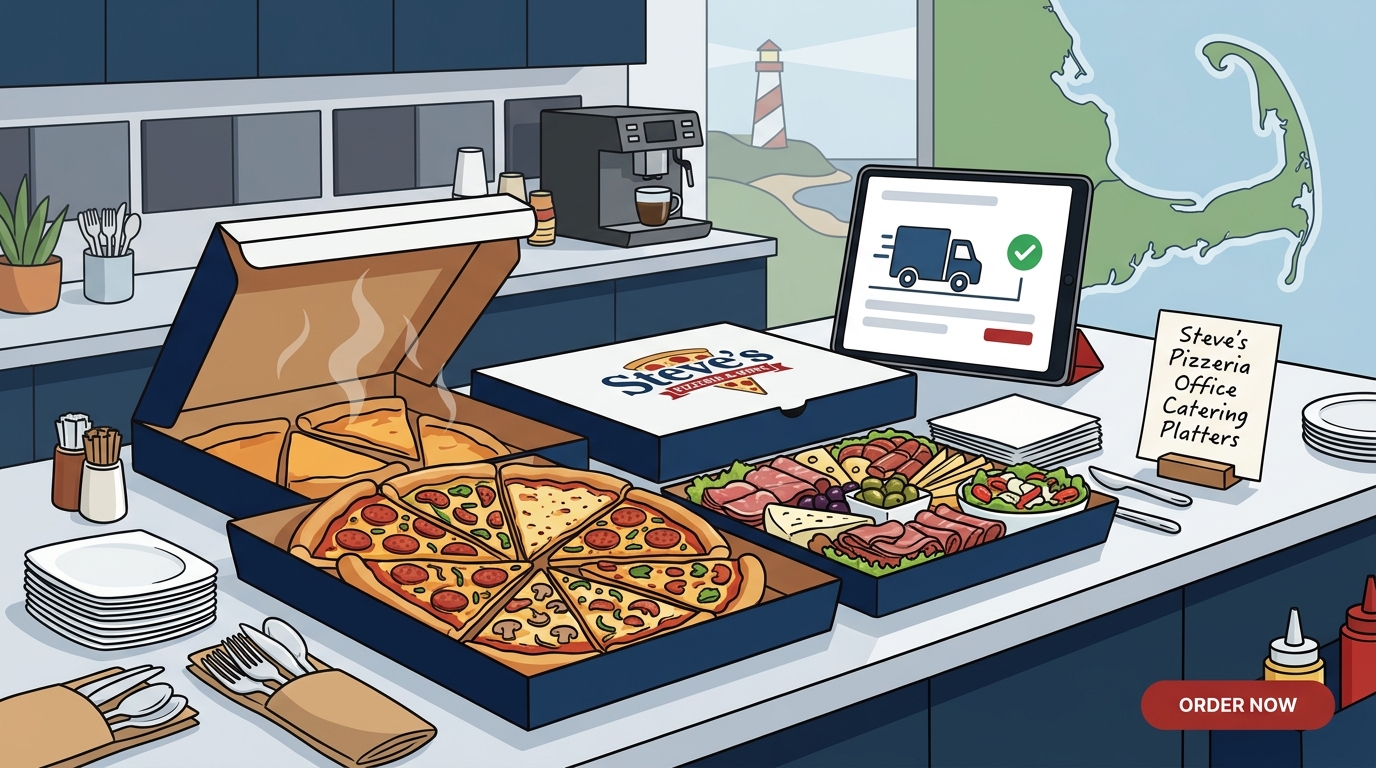 Office Catering Platters Near Cape Cod, MA | Steve's Pizzeria