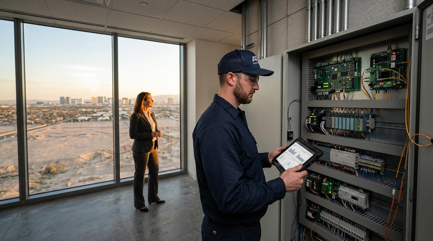 Smart IoT Elevator Installation for Office Buildings in Nevada