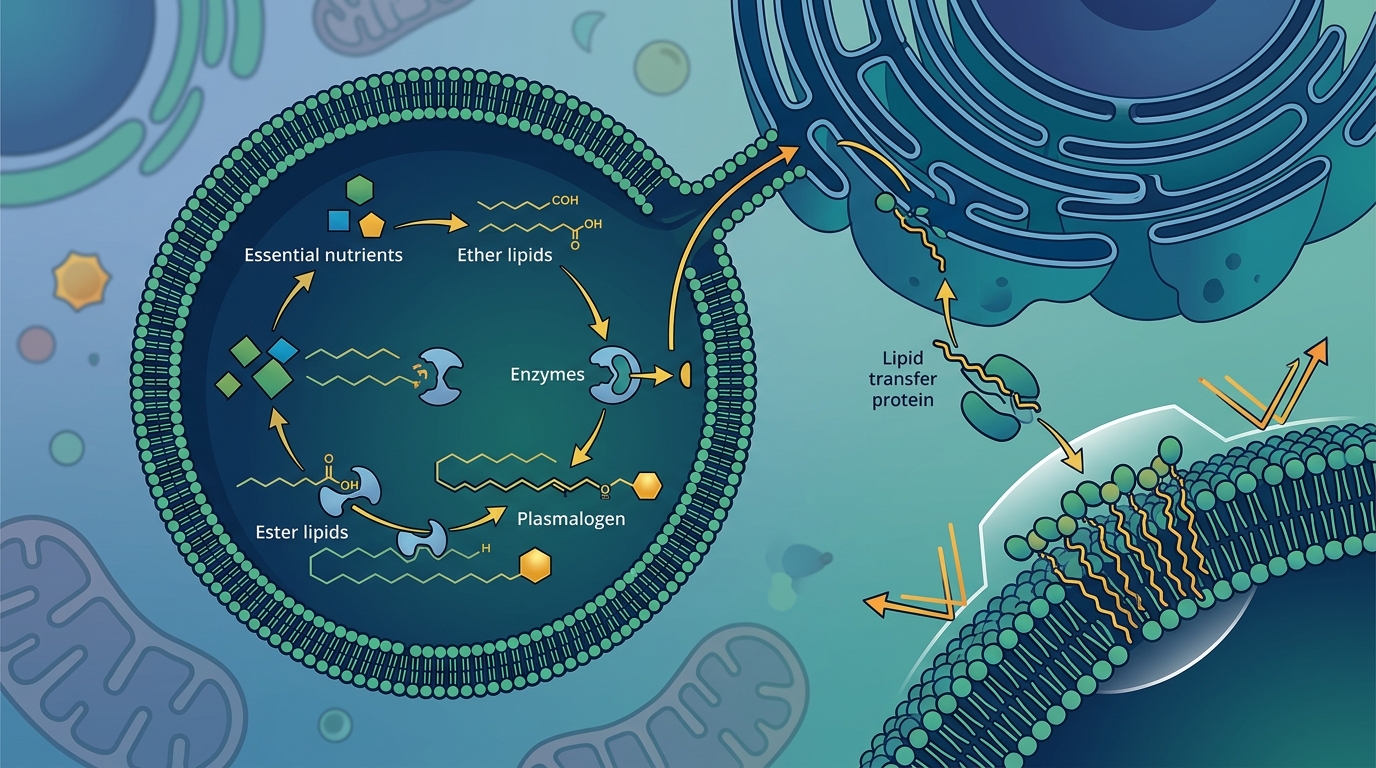 How the Body Produces Plasmalogens: Biosynthesis & Nutrients
