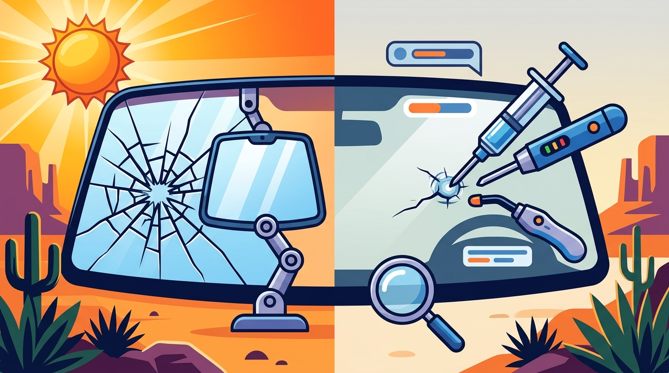 Cracked Windshield: Repair or Replace? Expert Guide for Tucson
