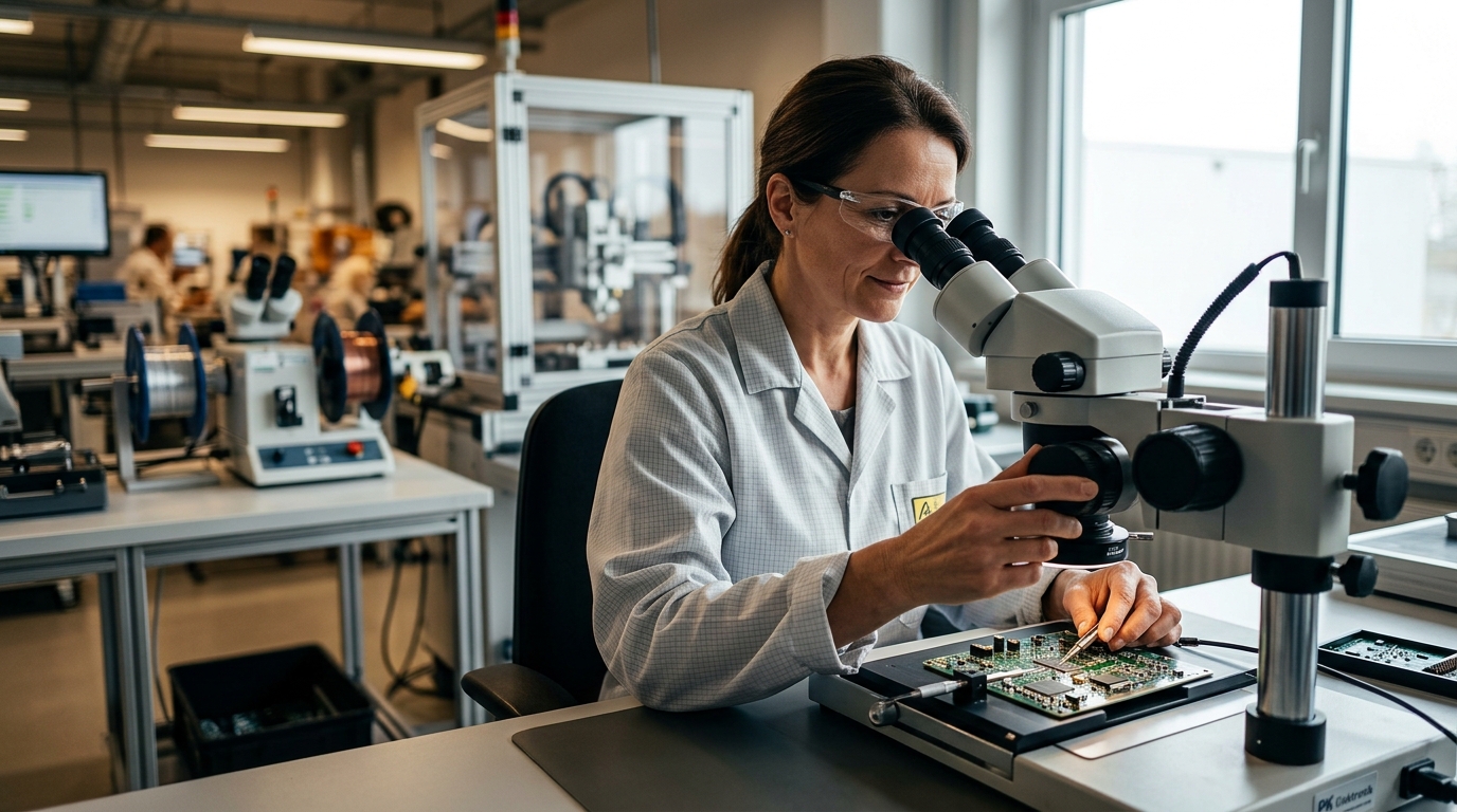 Top Ergonomic Inspection Microscopes for PCB Assembly in Germany