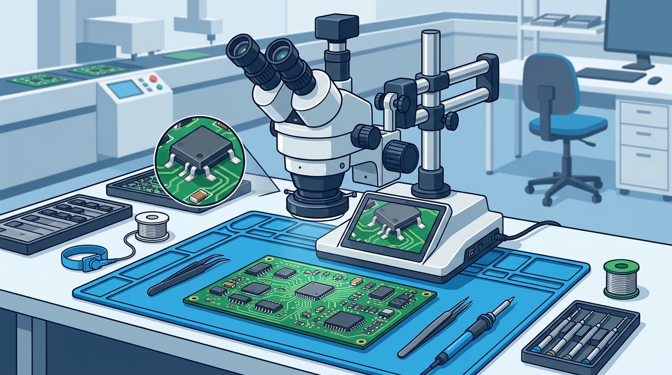 Top Ergonomic Inspection Microscopes for PCB Assembly in Germany