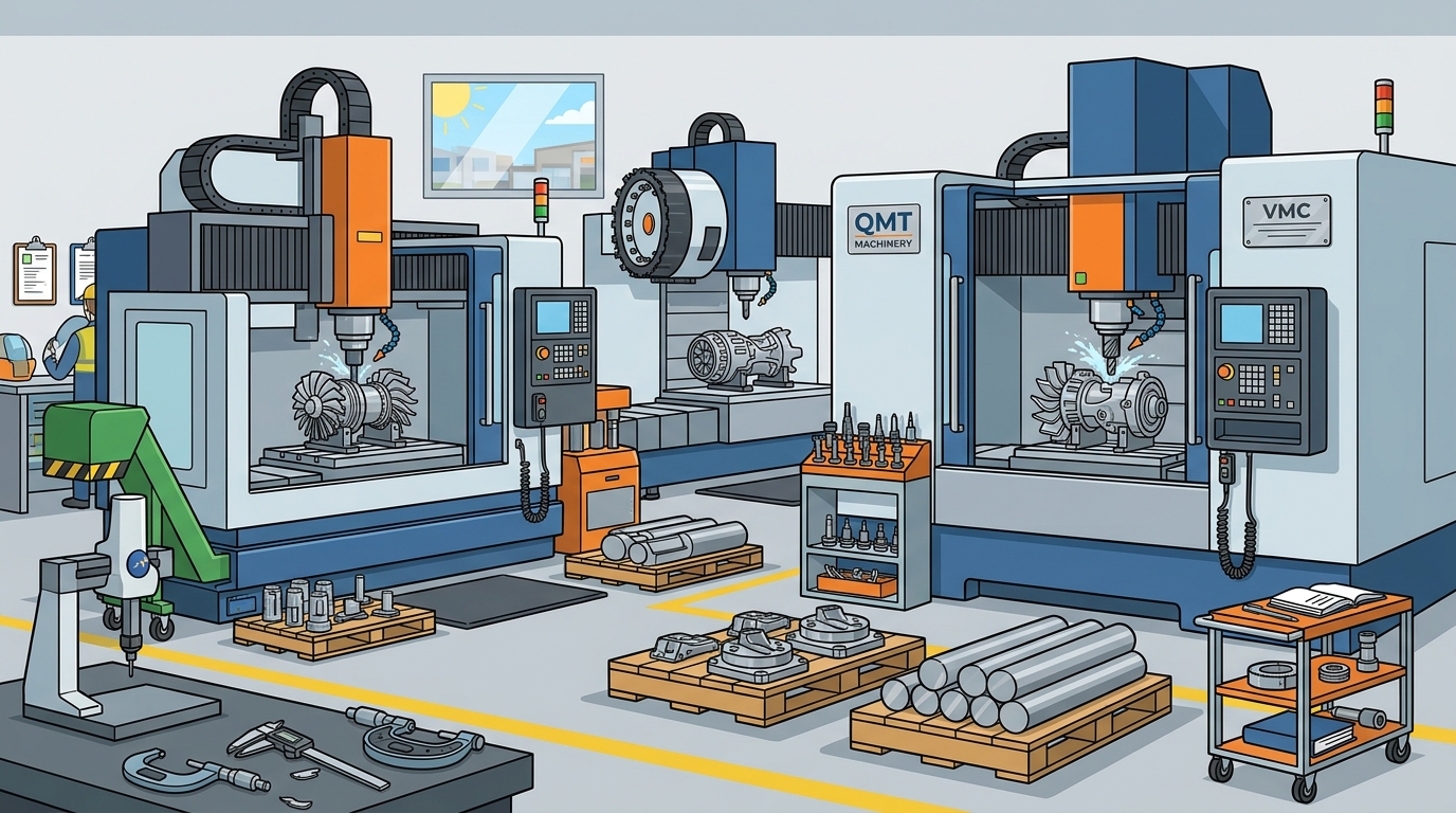 Who Supplies CNC Machining Centres in Australia? QMT Guide