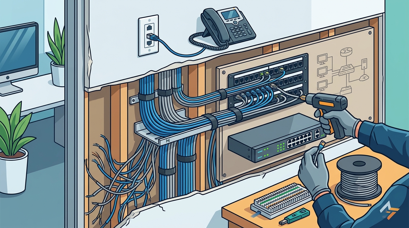 How to Improve Office Wiring for Better Network Stability