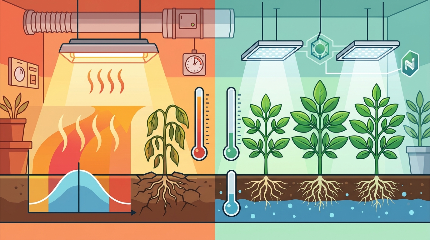 Low Heat Grow Lights: Best Options for Indoor Plants