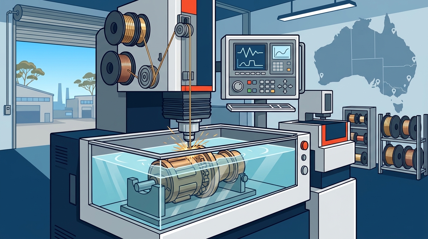 Who Sells Wire Cut EDM Machines in Australia? QMT Guide